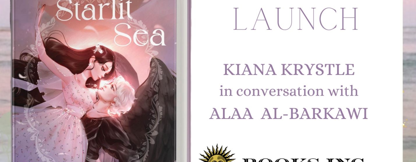Dance of the Starlit Sea Launch; Kiana Krystle in conversation with Alaa Al-Barkawi at Books INC. 2251 Chestnut St. San Francisco, CA 94123 Tuesday 8.6.24 / 6 p.m.
