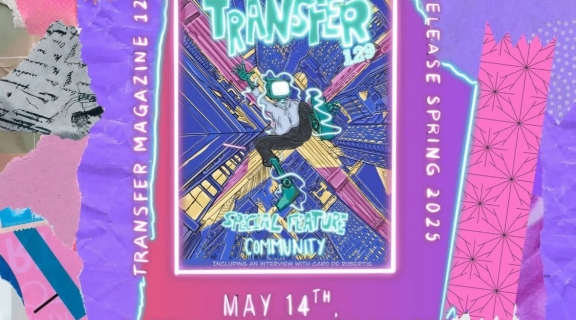 Release Party, Transfer Magazine 129, May 14th Poetry Center, HUM 512 at 7 pm